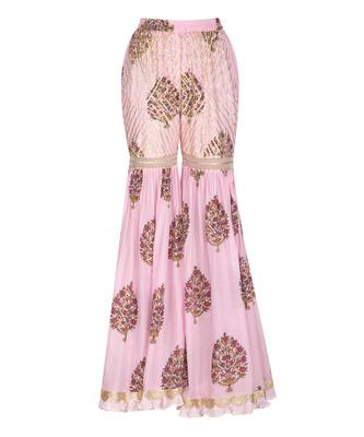 Pink Sharara Set 5