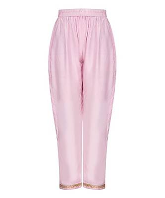Pink Gold Jaal Kurta Set 5