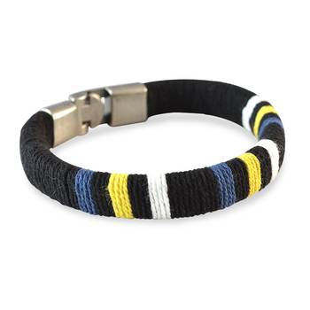 Black Thread Bracelet for Men 2
