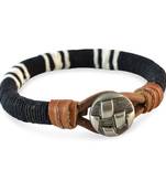 Black Thread Bracelet for Men