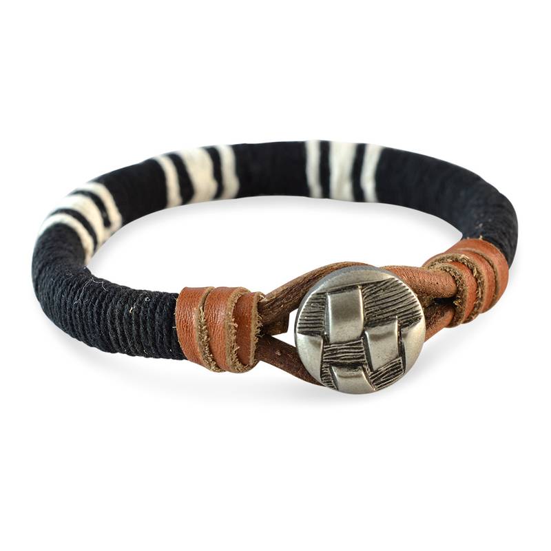Black Thread Bracelet for Men