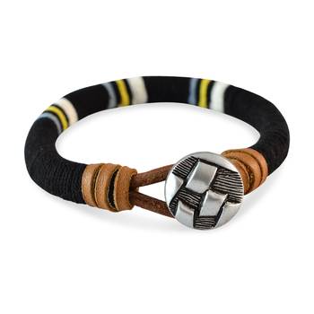 Black Thread Bracelet for Men 1