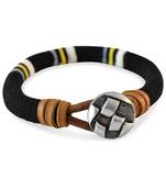 Black Thread Bracelet for Men