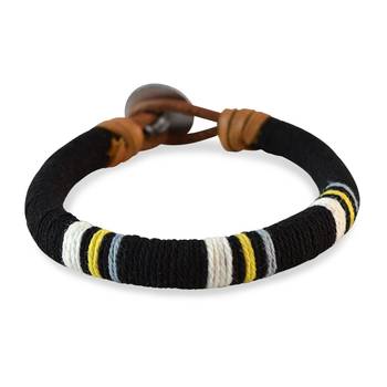 Black Thread Bracelet for Men 3