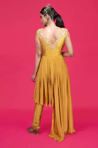 Mustard Pant Set