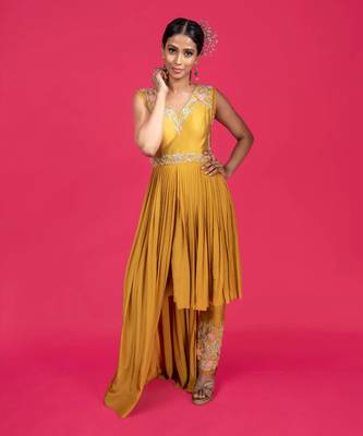 Mustard Pant Set 3
