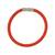 Red Tap Grain Faux Leather Bracelet for Men