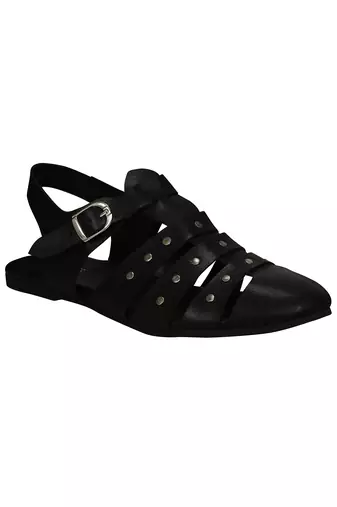 Fishermen Sandals In Black