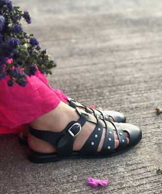 Fishermen Sandals In Black 6