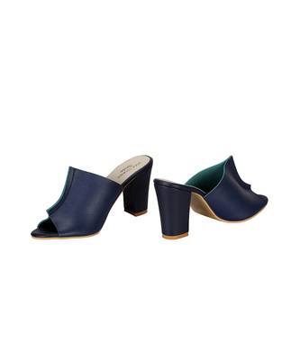 Sole Stories_Two Toned Mules In Blue 3