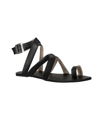 Sole Stories_Criss Cross Flats In Black 4