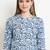 COTLAND FASHION Jaipuri Cotton Printed Straight Cotton Kurta With Pant (Set) For Women (Shades of Blue)