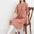 COTLAND FASHION Jaipuri Cotton Printed Flared Kurta/Kurti (X-Factor : Pintex) (Beautiful Beige - Premium Edition)