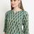 COTLAND FASHION Jaipuri Cotton Printed Top with Pants Co-Ord Set for Women (Shaded Green)