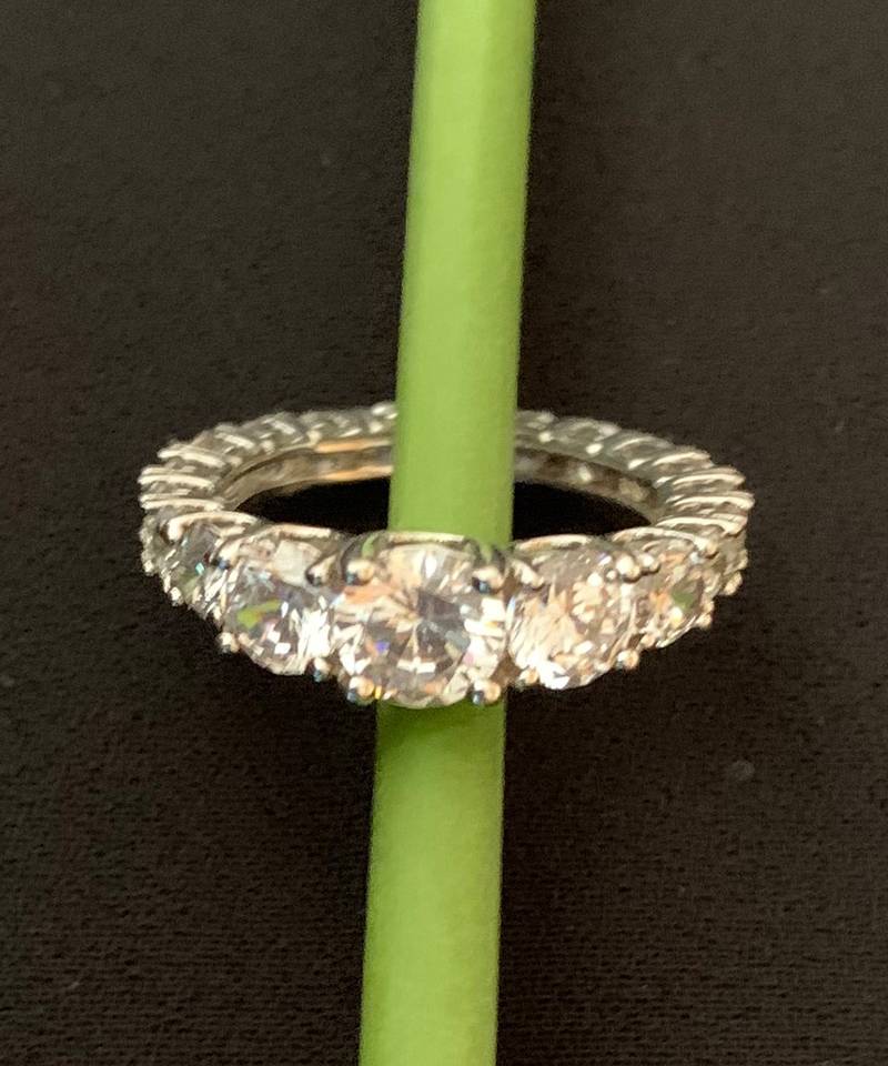 Graded Round Solitaire Eternity Band