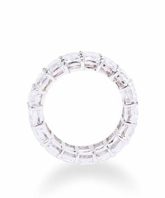 Emerald Cut Eternity Band 1