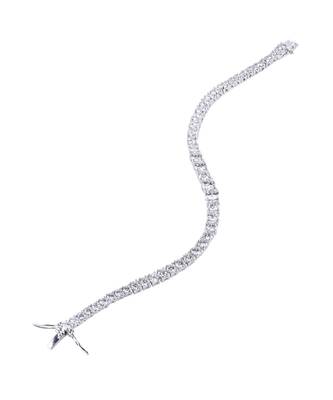 Graded Round Solitaire Tennis Bracelet 1