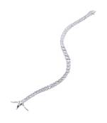 Graded Round Solitaire Tennis Bracelet