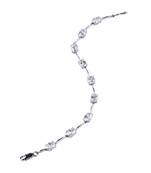 Oval Solitaire With Gap / Tennis Bracelet