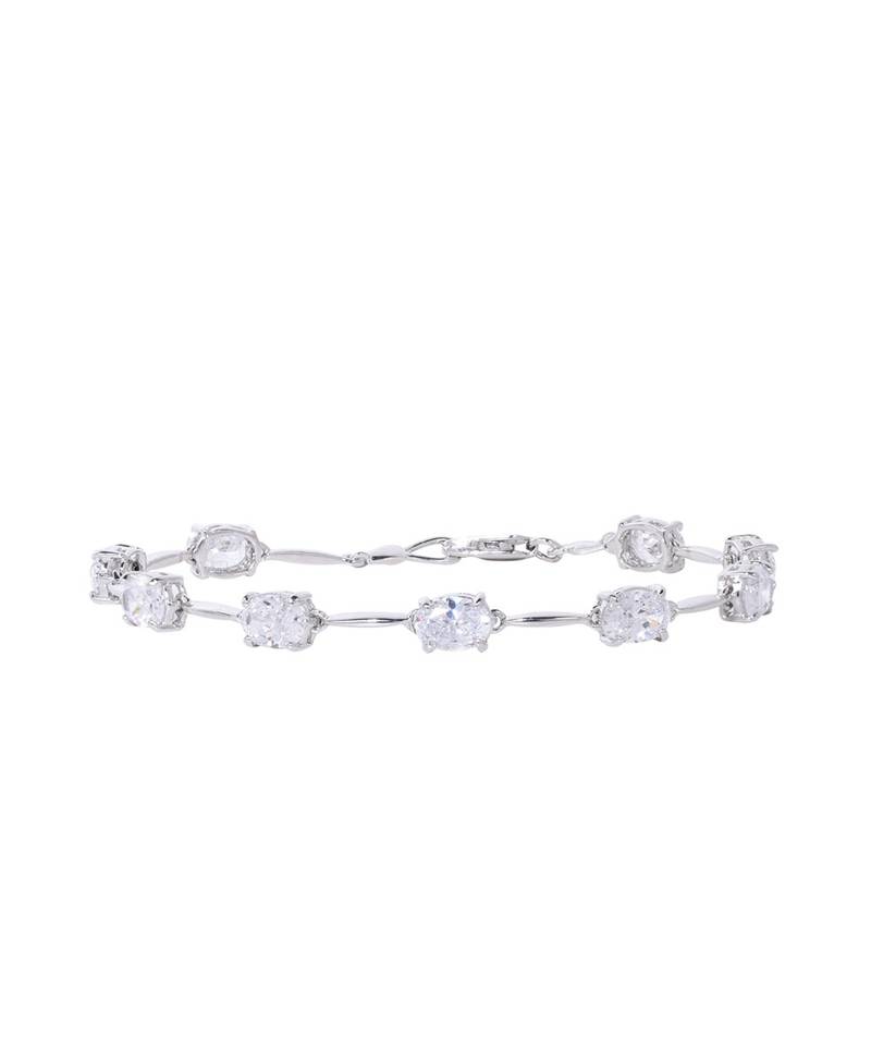 Oval Solitaire With Gap / Tennis Bracelet