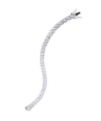 Equal Round Solitaire Tennis Bracelet 1