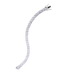Equal Round Solitaire Tennis Bracelet