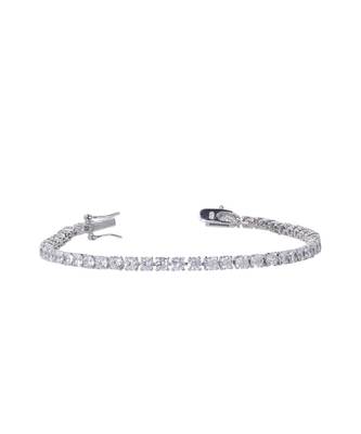 Equal Round Solitaire Tennis Bracelet 2