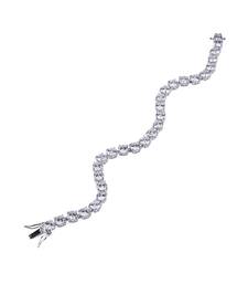 Equal Round Solitaire With Slight Gap / Tennis Bracelet