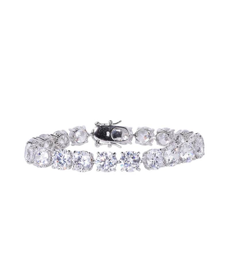 Equal Round Solitaire With Slight Gap / Tennis Bracelet