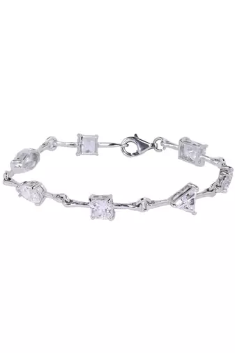 Various Shape Tennis Bracelet