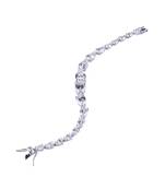 Graded Pear Solitaire Tennis Bracelet