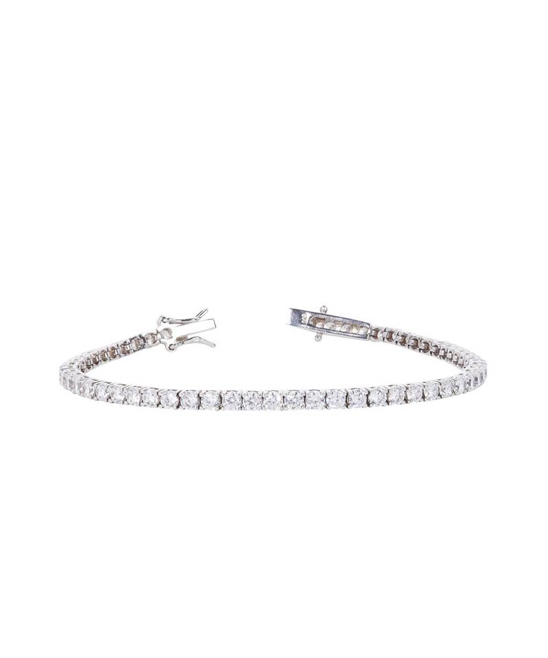 Very Small Solitaire Tennis Bracelet