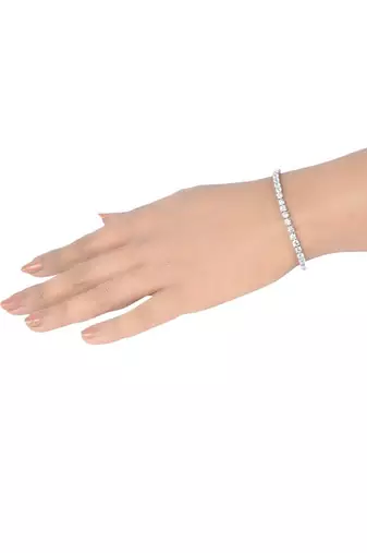 Very Small Solitaire Tennis Bracelet