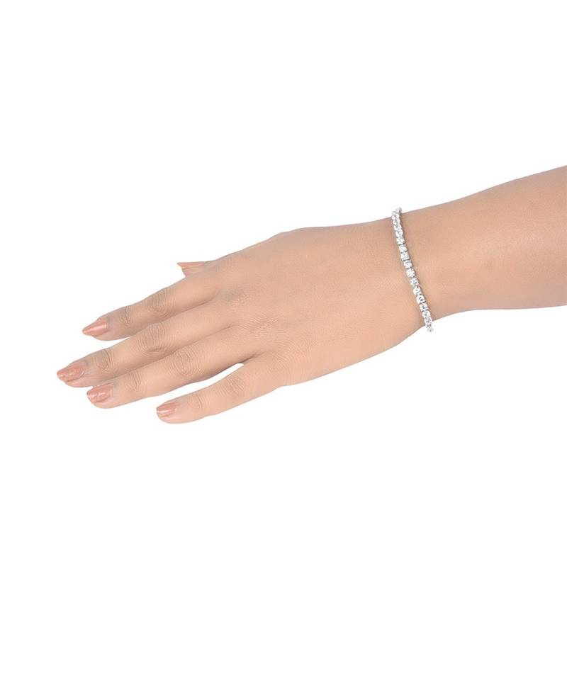 Very Small Solitaire Tennis Bracelet