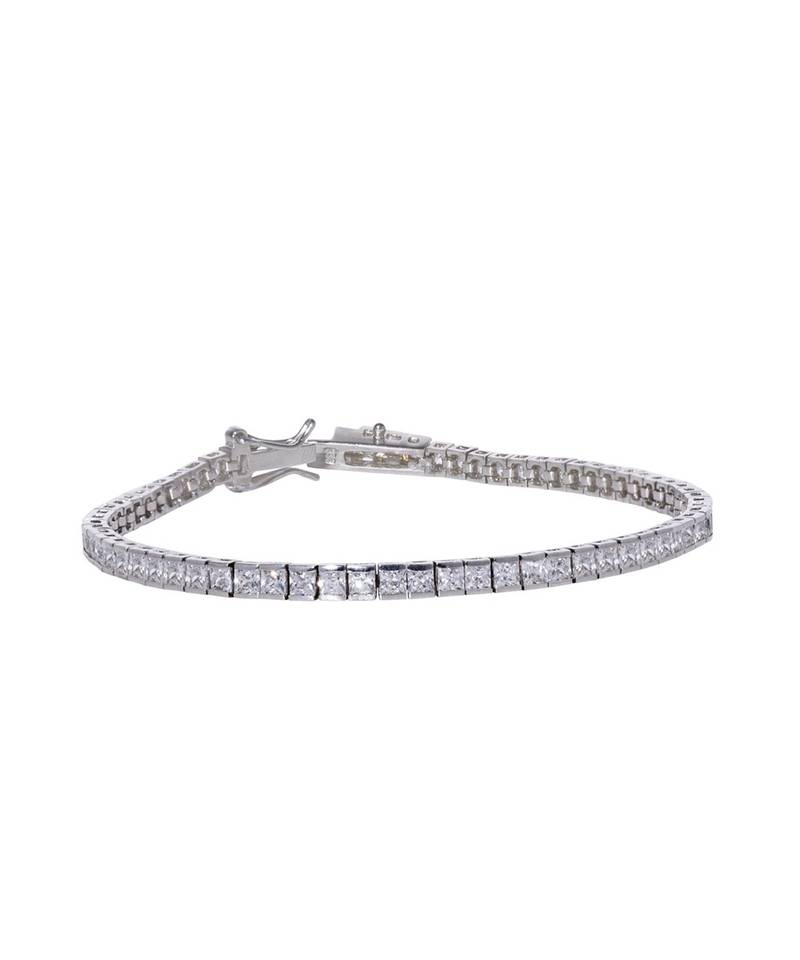Princess Cut Solitaire Tennis Bracelet