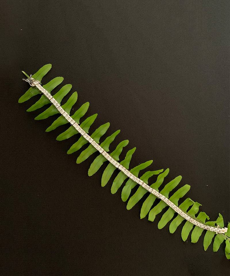 Princess Cut Solitaire Tennis Bracelet