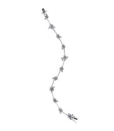 Round Solitaire With Small Stones Attached - Tennis Bracelet