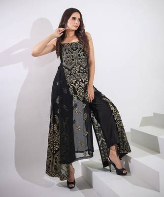 Haseena Kohl Black Co-Ord Set 2