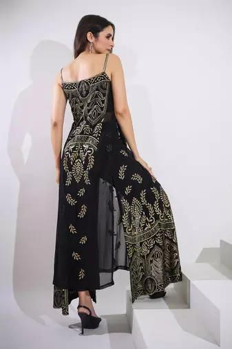 Haseena Kohl Black Co-Ord Set