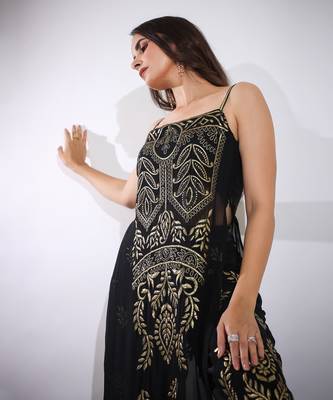 Haseena Kohl Black Co-Ord Set 4