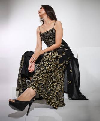 Haseena Kohl Black Co-Ord Set 5