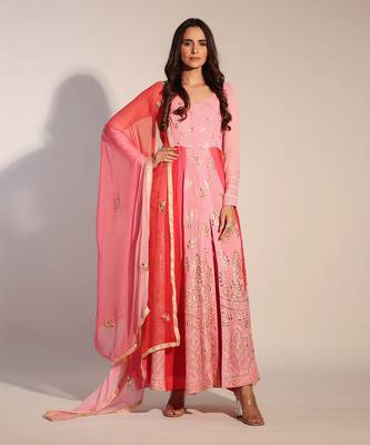 Haseena Gul-Lal Anarkali Set 1
