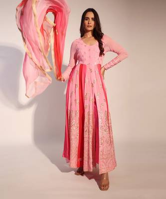Haseena Gul-Lal Anarkali Set 2