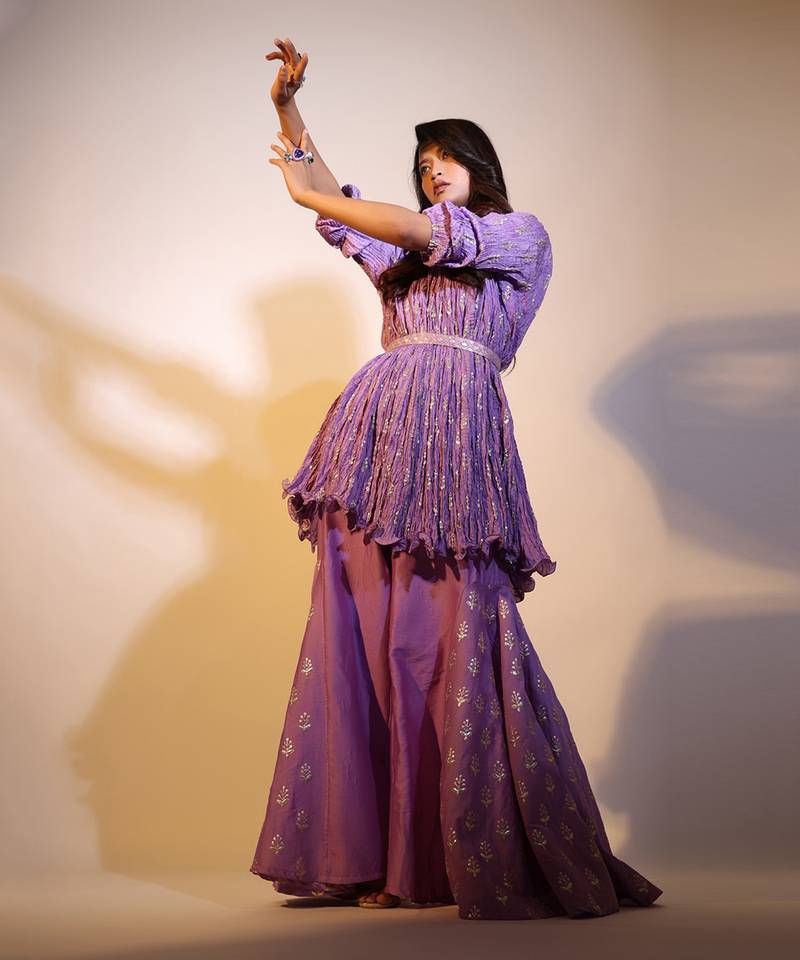 Haseena Crush Kali Tunic Bell-Bottom Set