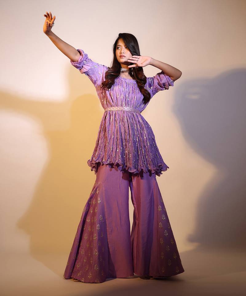 Haseena Crush Kali Tunic Bell-Bottom Set