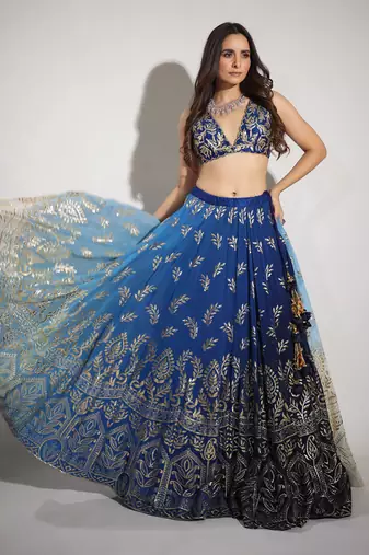 Haseena Manike Ombre Lehenga