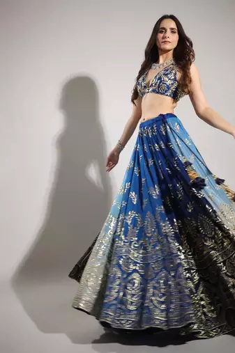 Haseena Manike Ombre Lehenga