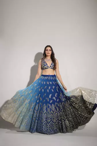 Haseena Manike Ombre Lehenga