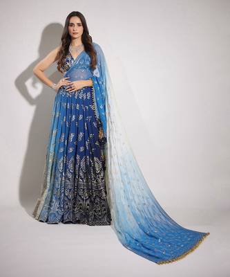Haseena Manike Ombre Lehenga 8