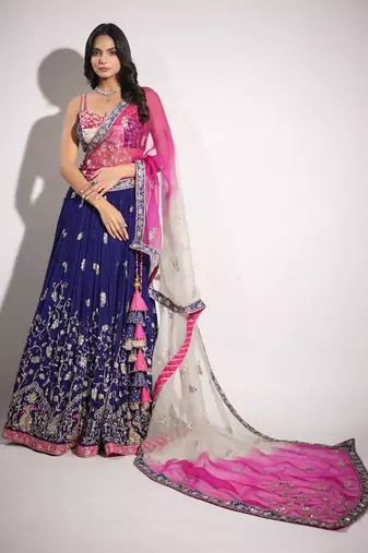 Haseena Raatrani Lehenga Set